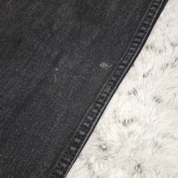 Levis Vintage Silvertab Black Denim Jeans Size 32x33 - Picture 13 of 14